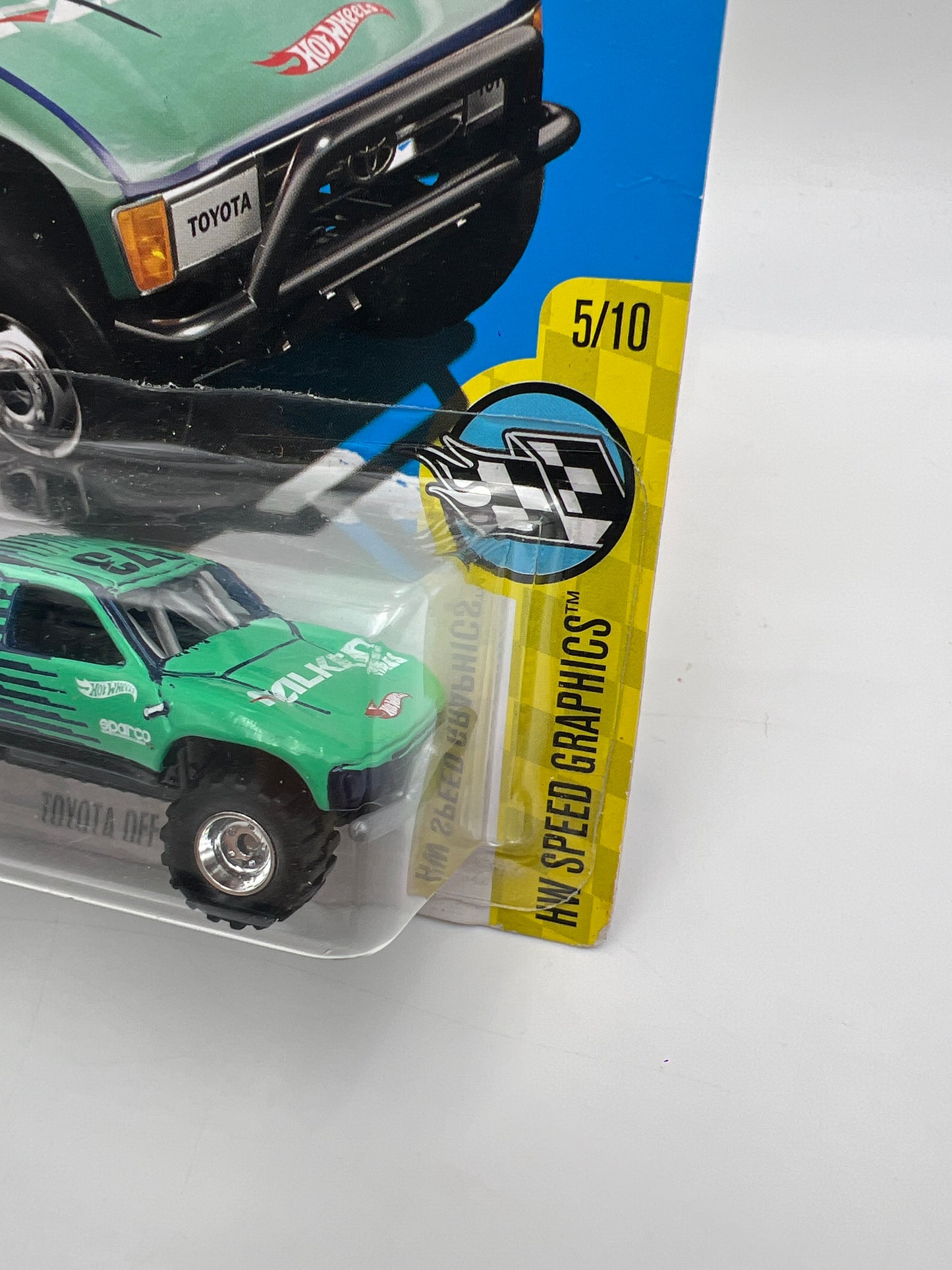 2017 Hot Wheels Super Treasure Hunt Toyota Off-Road Truck Falken
