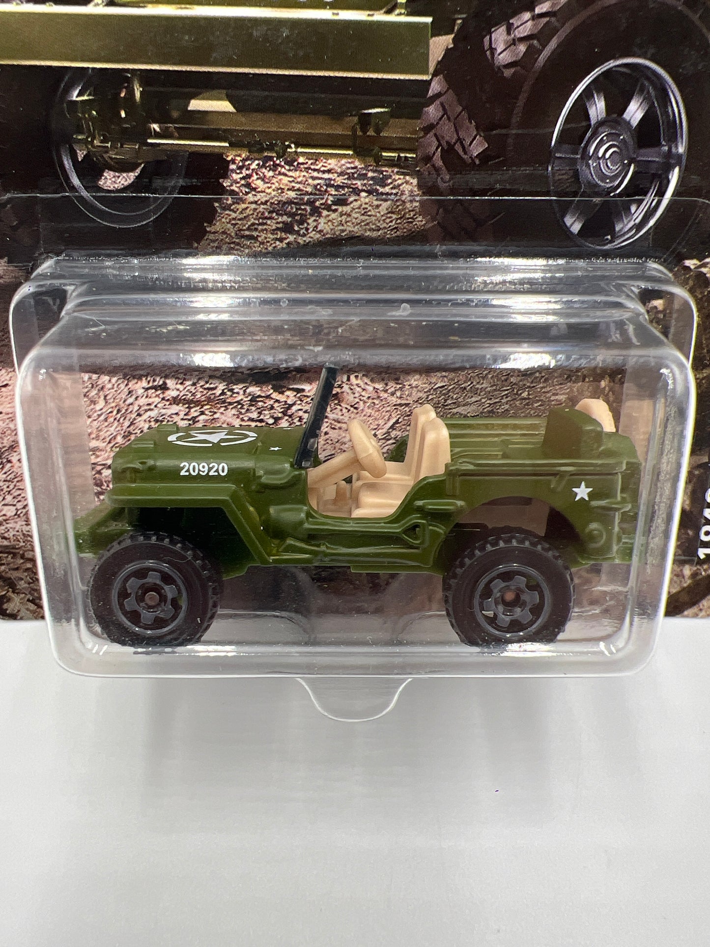 Matchbox Jeep Anniversary Edition Series 1943 Jeep Willys Army Green 159G