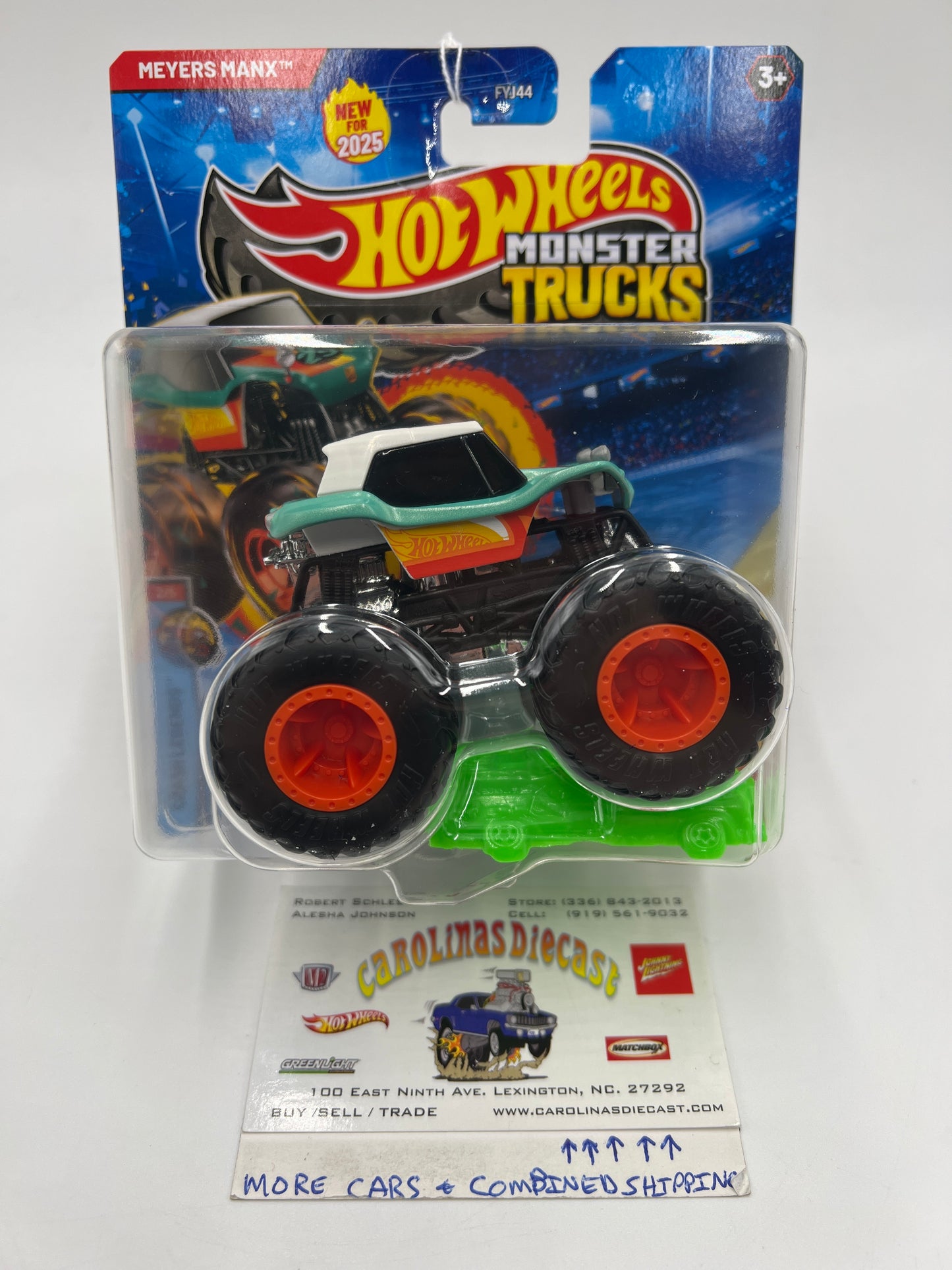 2025 Hot Wheels Monster Trucks Crash Legends #2 Meyers Manx 134F