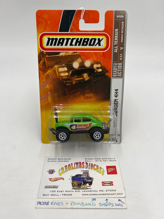 Matchbox All Terrain #91 Volkswagen 4x4 Green 209H