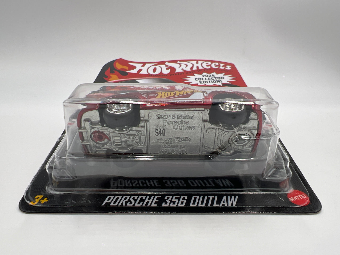 2024 Hot Wheels RLC Collector Edition Kroger Mail In #2 Porsche 356 Outlaw Red W/Protector