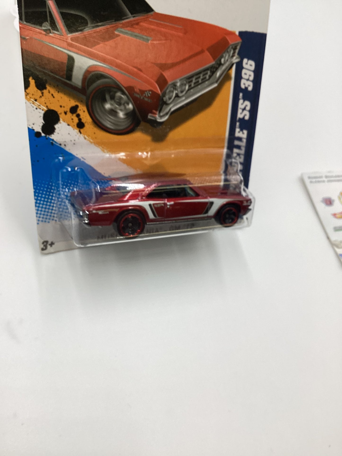 2012 Hot Wheels #110 67 Chevelle SS 396 Red