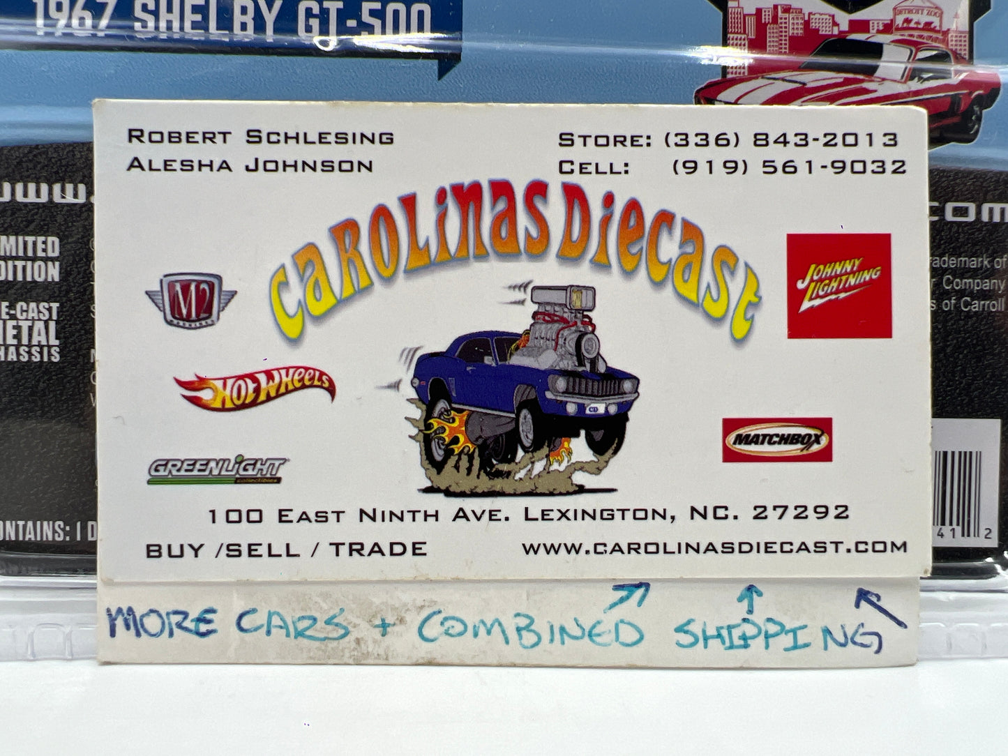 Greenlight Woodward Dream Cruise Series 1 CHASE 1967 Shelby GT-500 Red