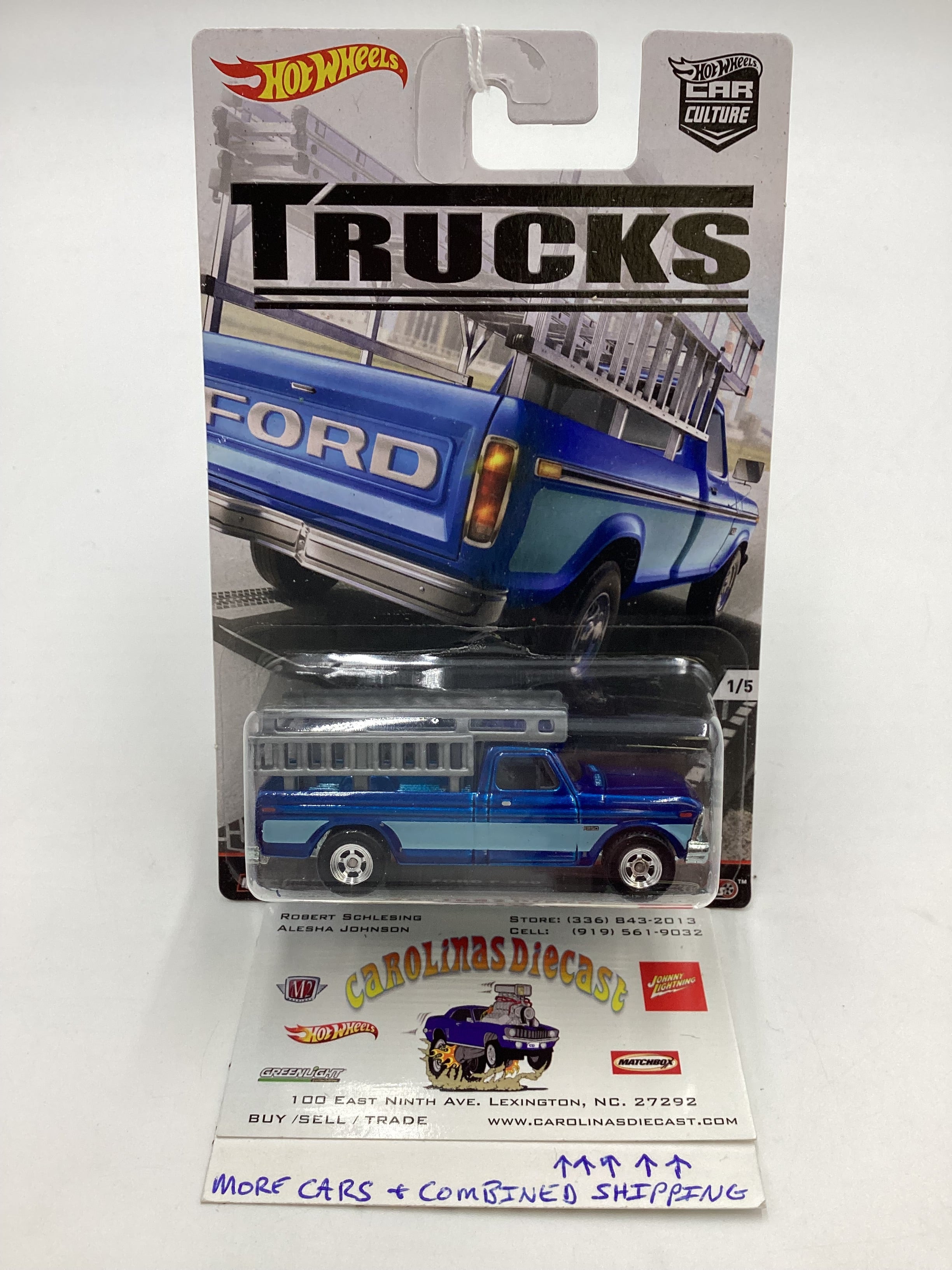 2016 Hot Wheels Car Culture Trucks #1 Ford F-250 – carolinasdiecast