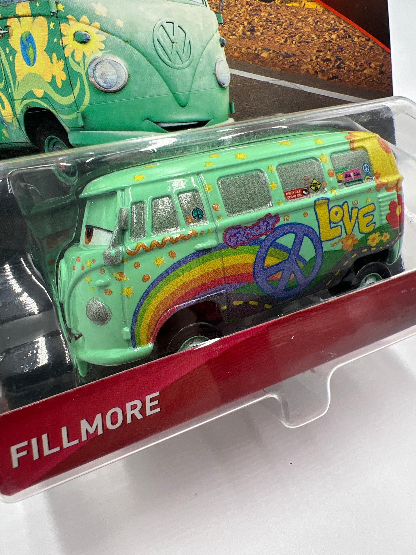 Disney Pixar Cars Radiator Springs Fillmore Green 139C