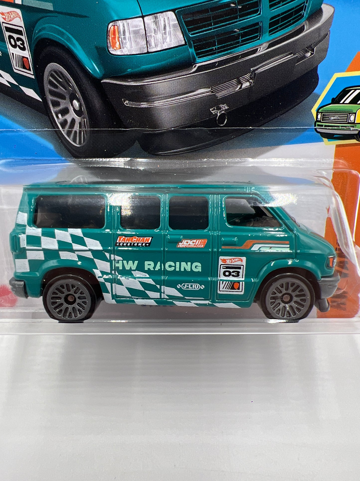 2025 Hot Wheels Dollar General Exclusive #248 Dodge Van Green