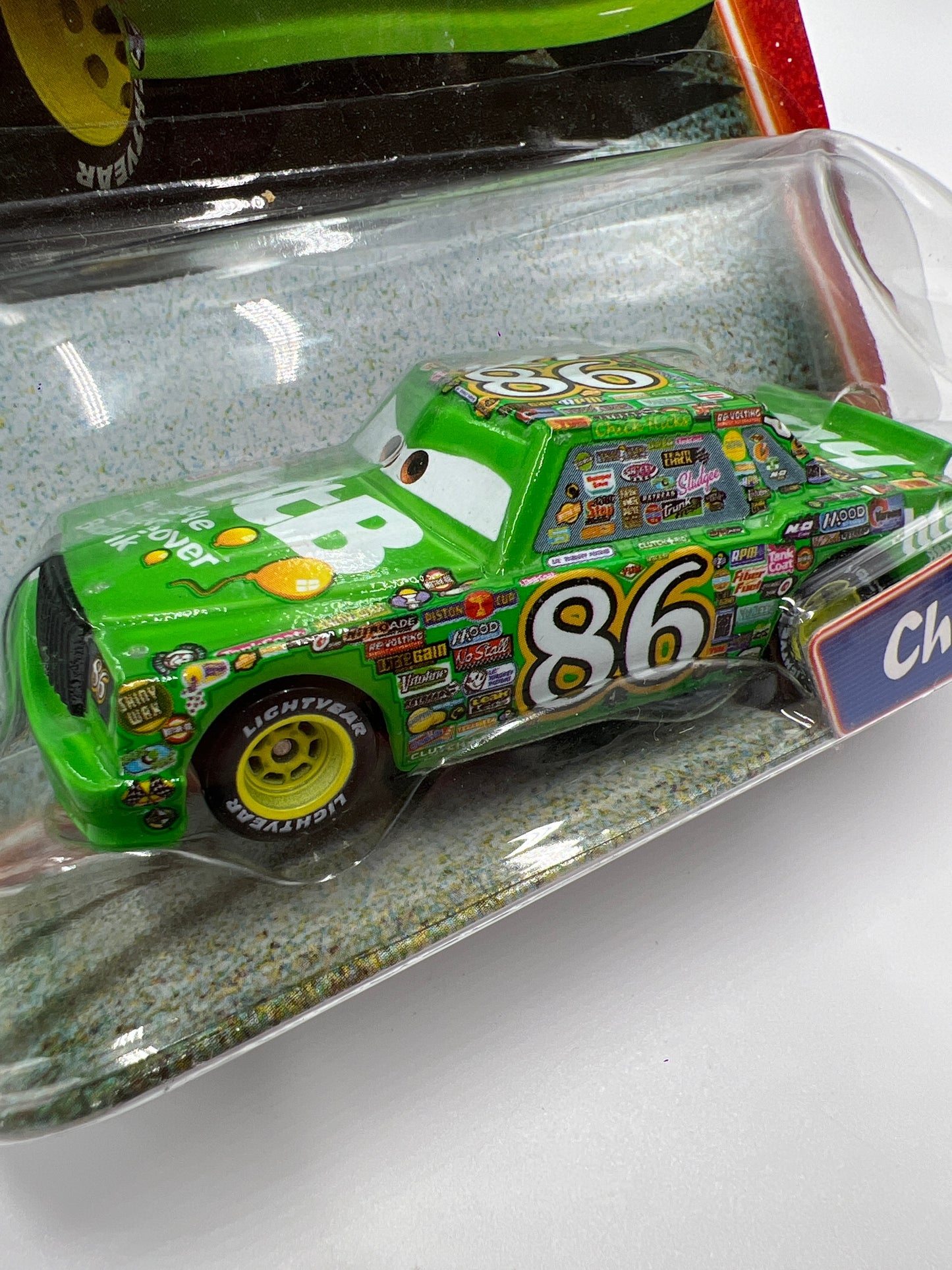 Disney Pixar Cars Supercharged Chick Green 139G