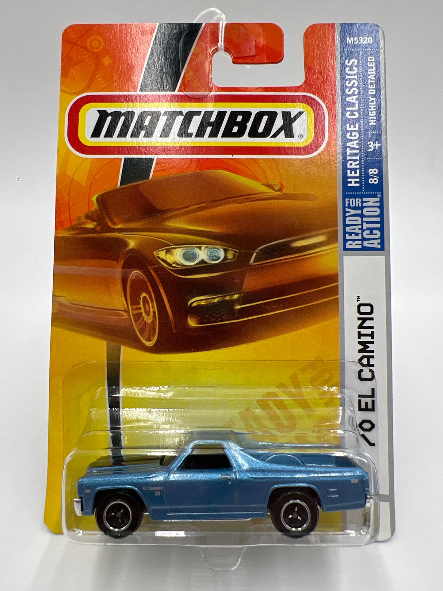 Matchbox Heritage Classics #8 70 El Camino Blue 209D