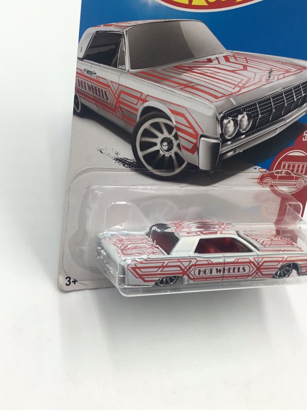 2017 hot wheels red edition 1964 Lincoln Continental #5 EE1