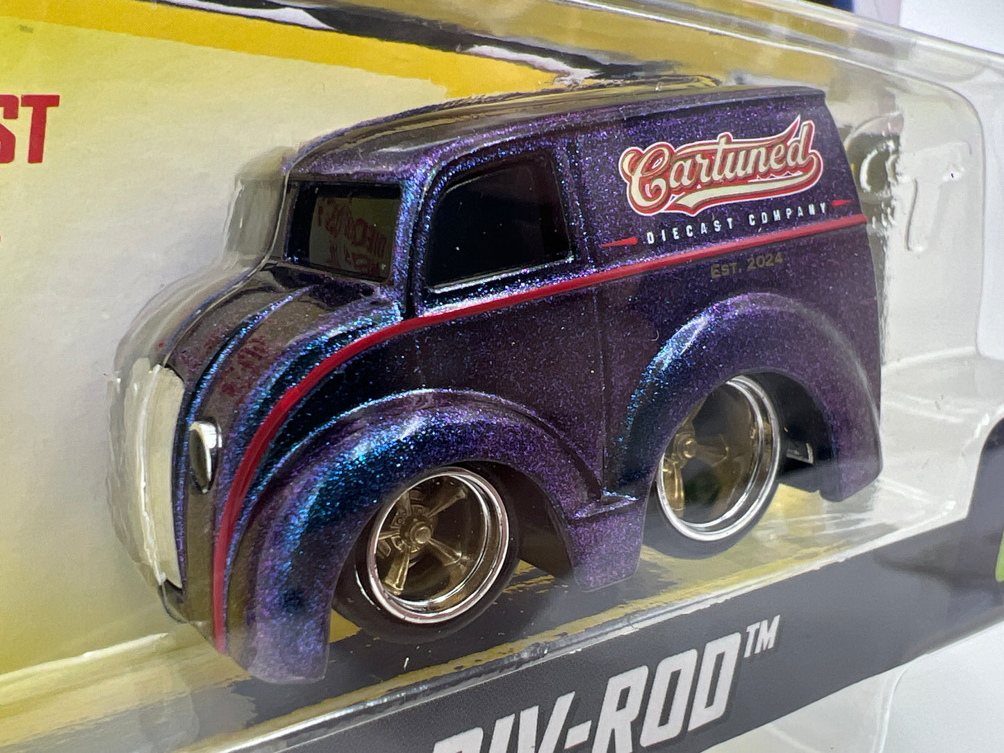 MGA Car Tuned Mainline Series 10  #1 Div-Rod Chameleon Blue/Purple 187A