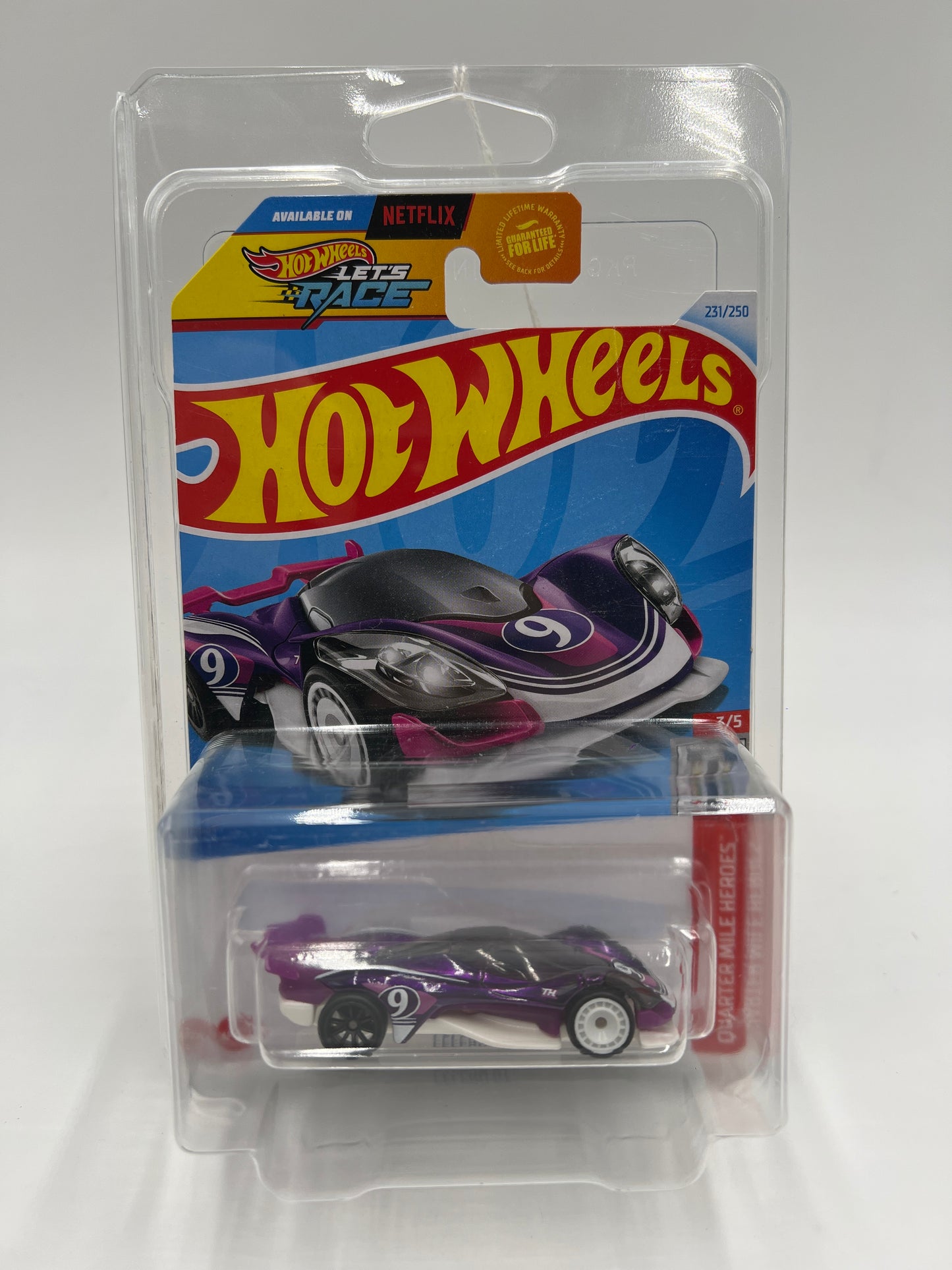2024 Hot Wheels Super Treasure Hunt #231 Celero GT Purple W/Protector