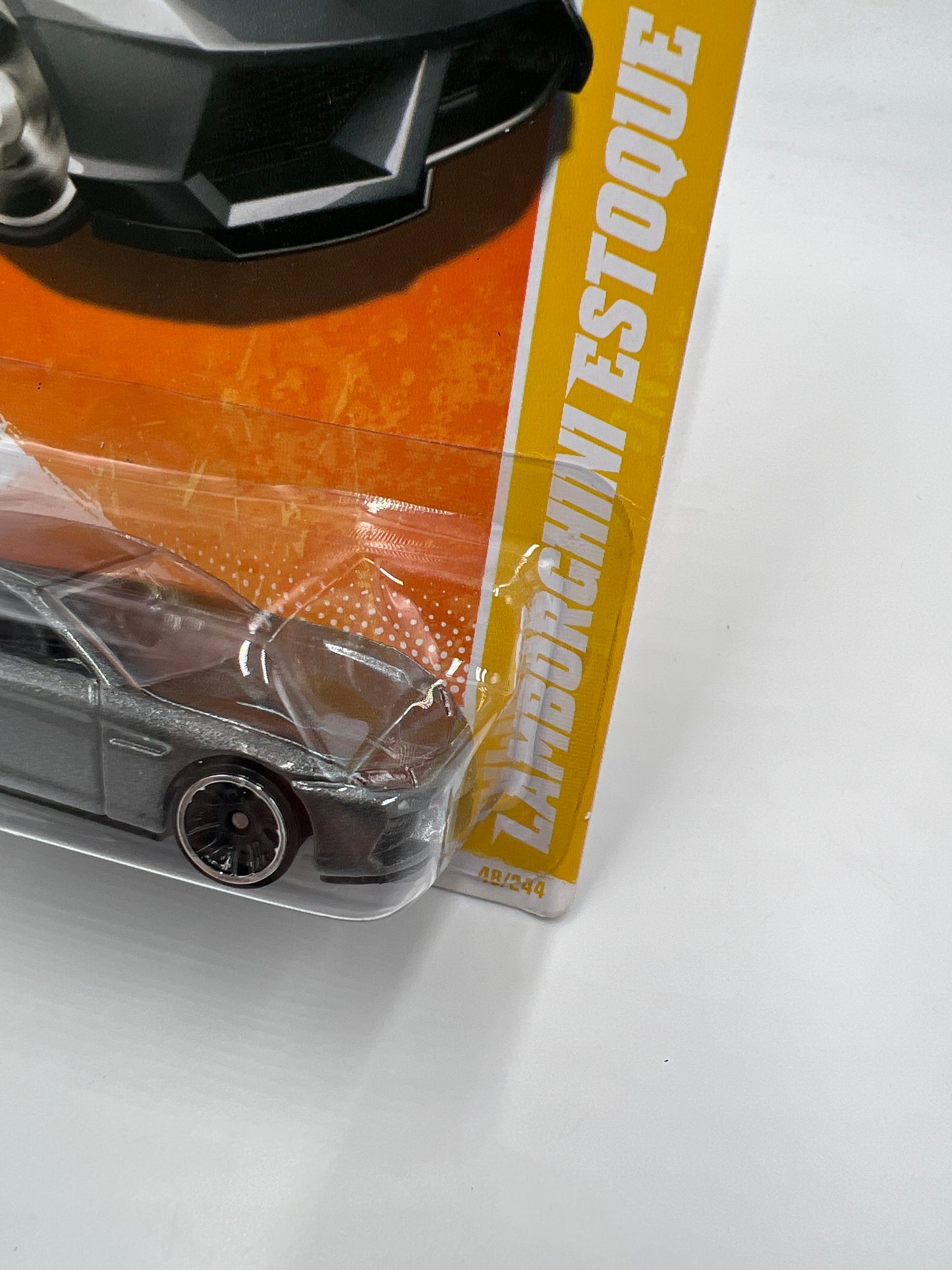2011 Hot Wheels New Models #48 Lamborghini Estoque Gray 101A