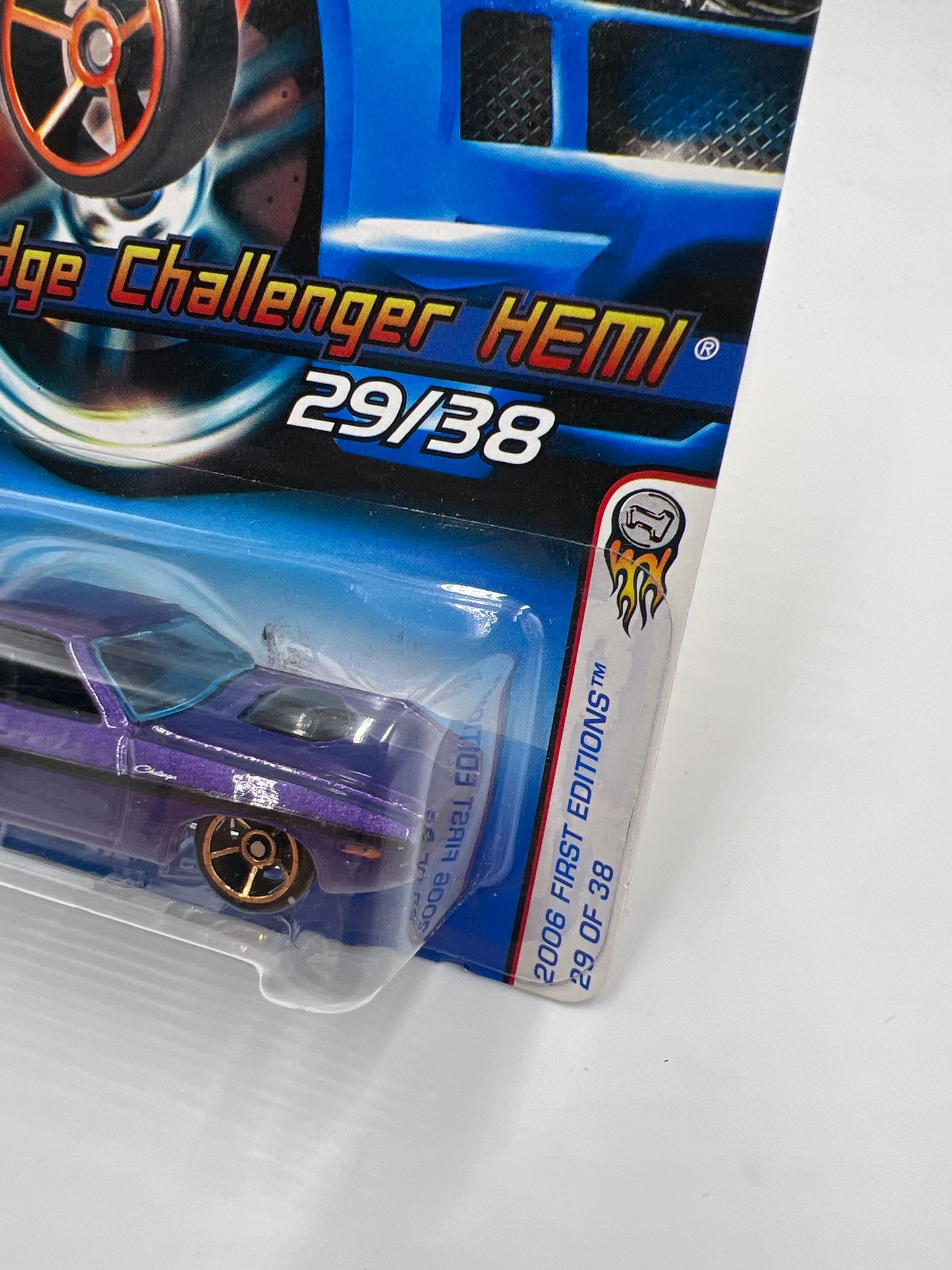 2006 Hot Wheels Faster Than Ever First Editions #29 70 Dodge Challenger Hemi Purple 40B