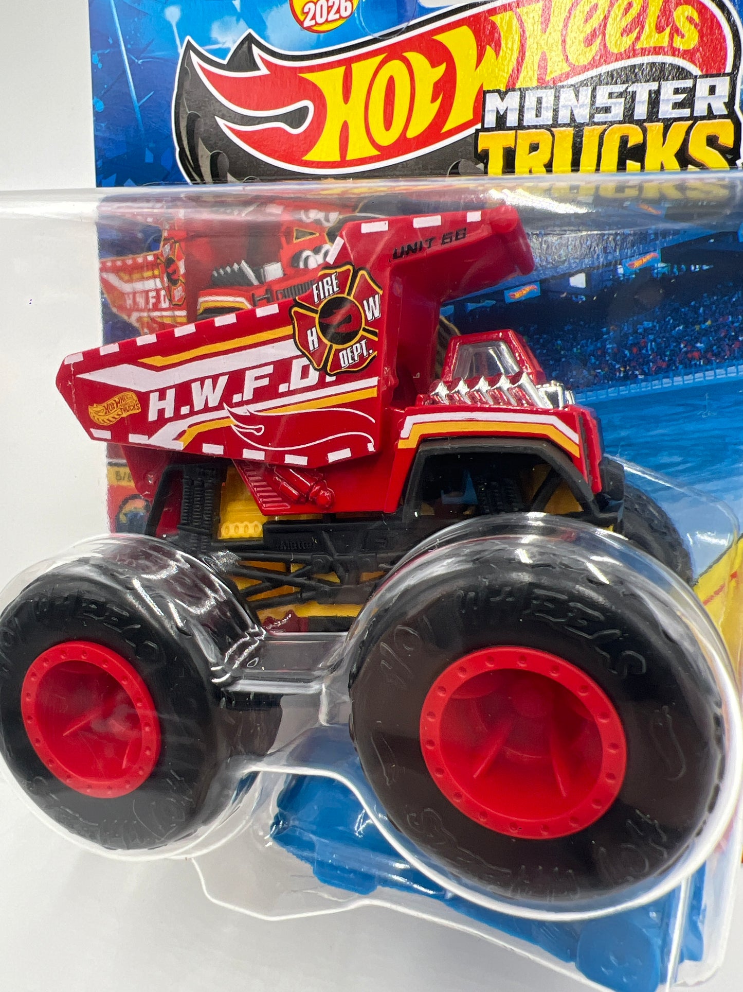 2026 Hot Wheels Monster Trucks Champion Crashers #5 Hot Wheels Fire Department 125H