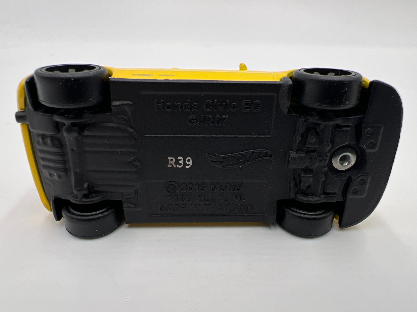 Hot Wheels 1/64 Premium Diorama Set Honda Civic EG Yellow Loose