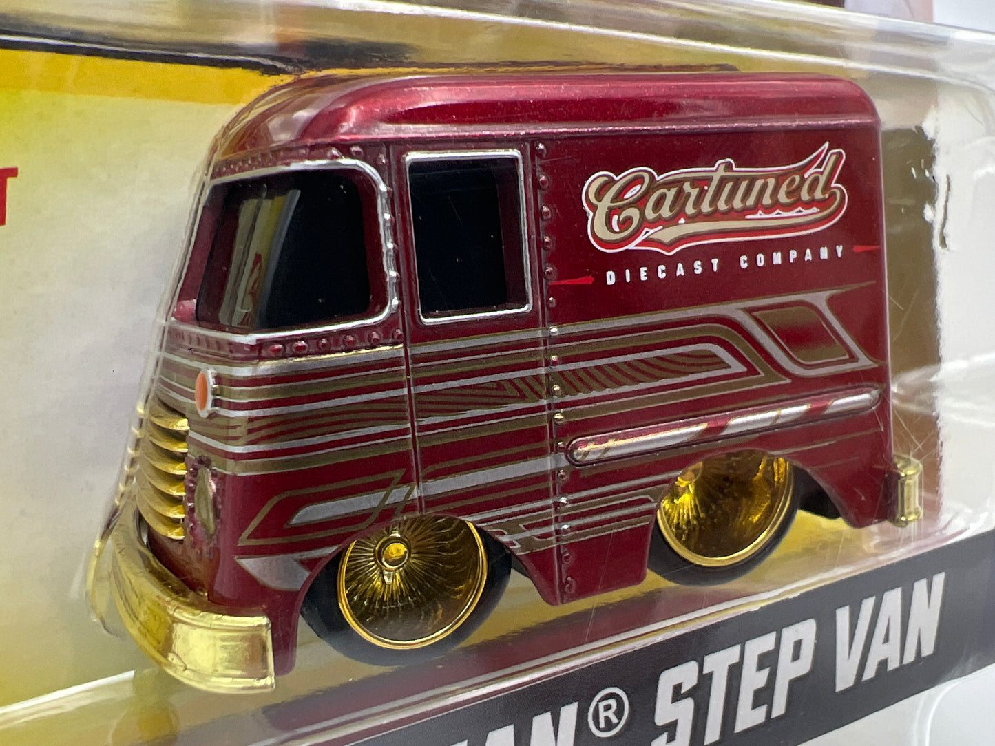 MGA Car Tuned Mainline Series 11 #7 54 Grumman Step Van Red