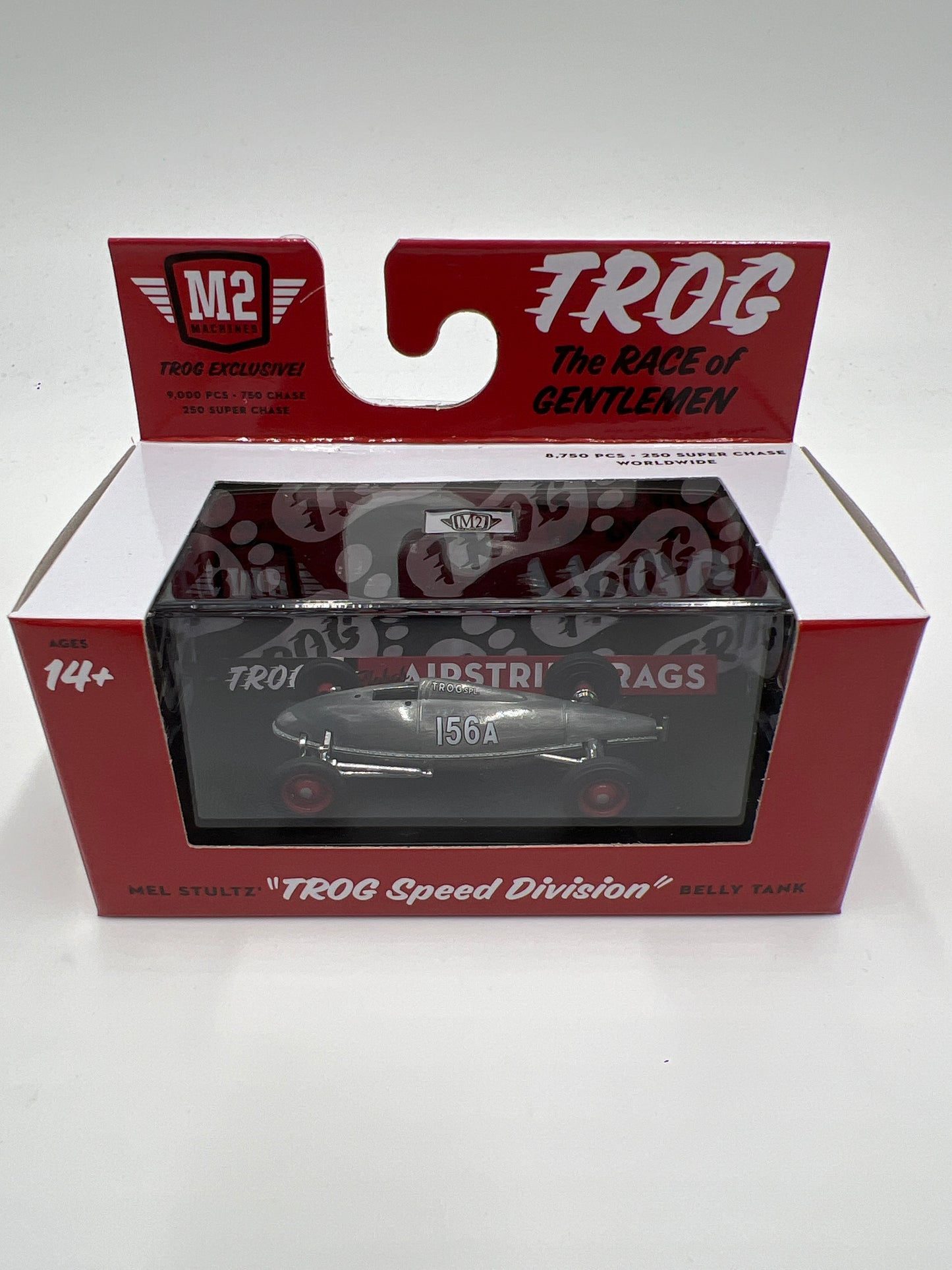 M2 Machines RAW SUPER CHASE 1/250 Mel Stultz TROG Speed Division Belly Tank W/Protector VHTF WMTS21