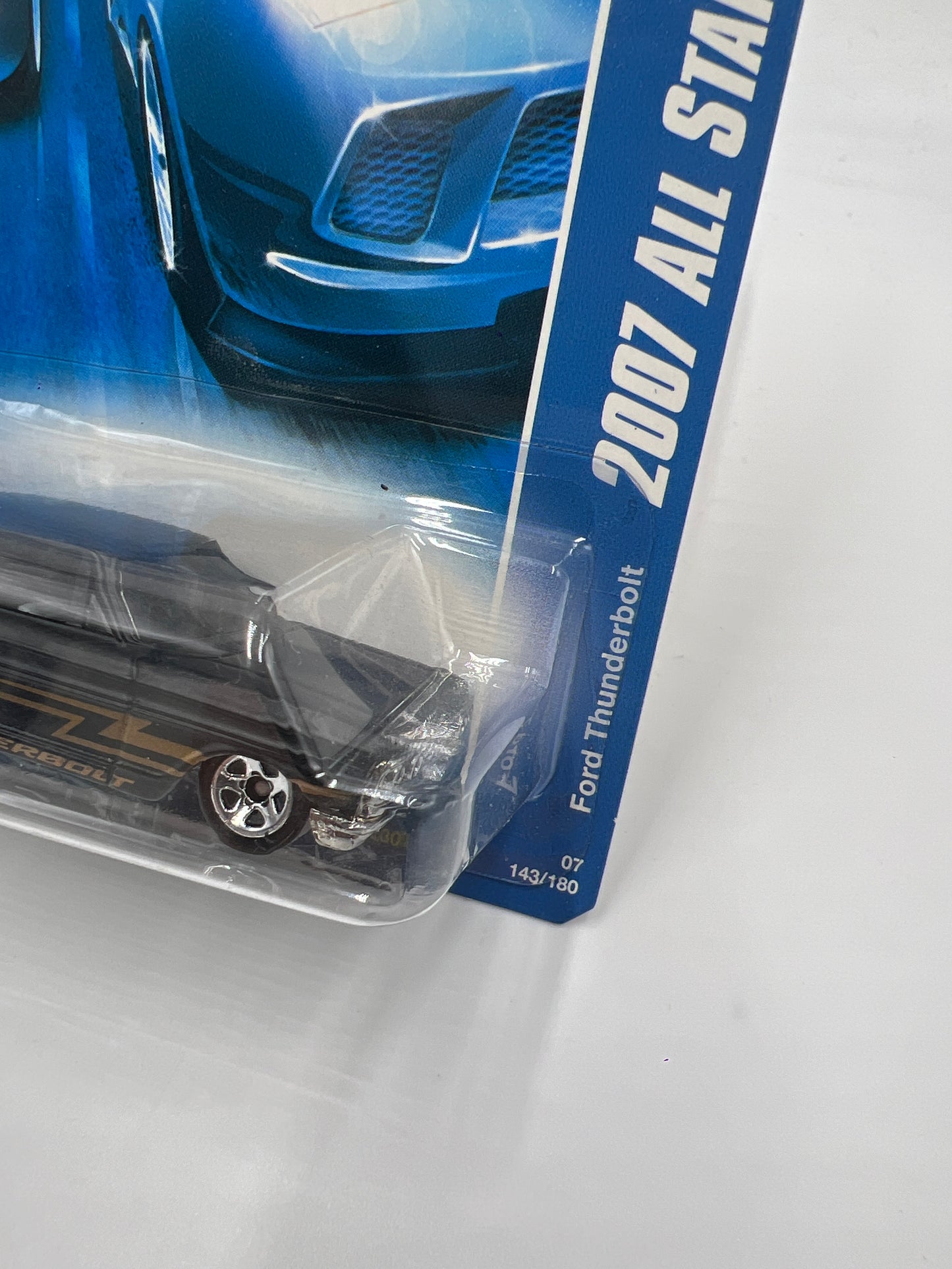 2007 Hot Wheels All Stars #143 Ford Thunderbolt Black 5SP Wheels 27B