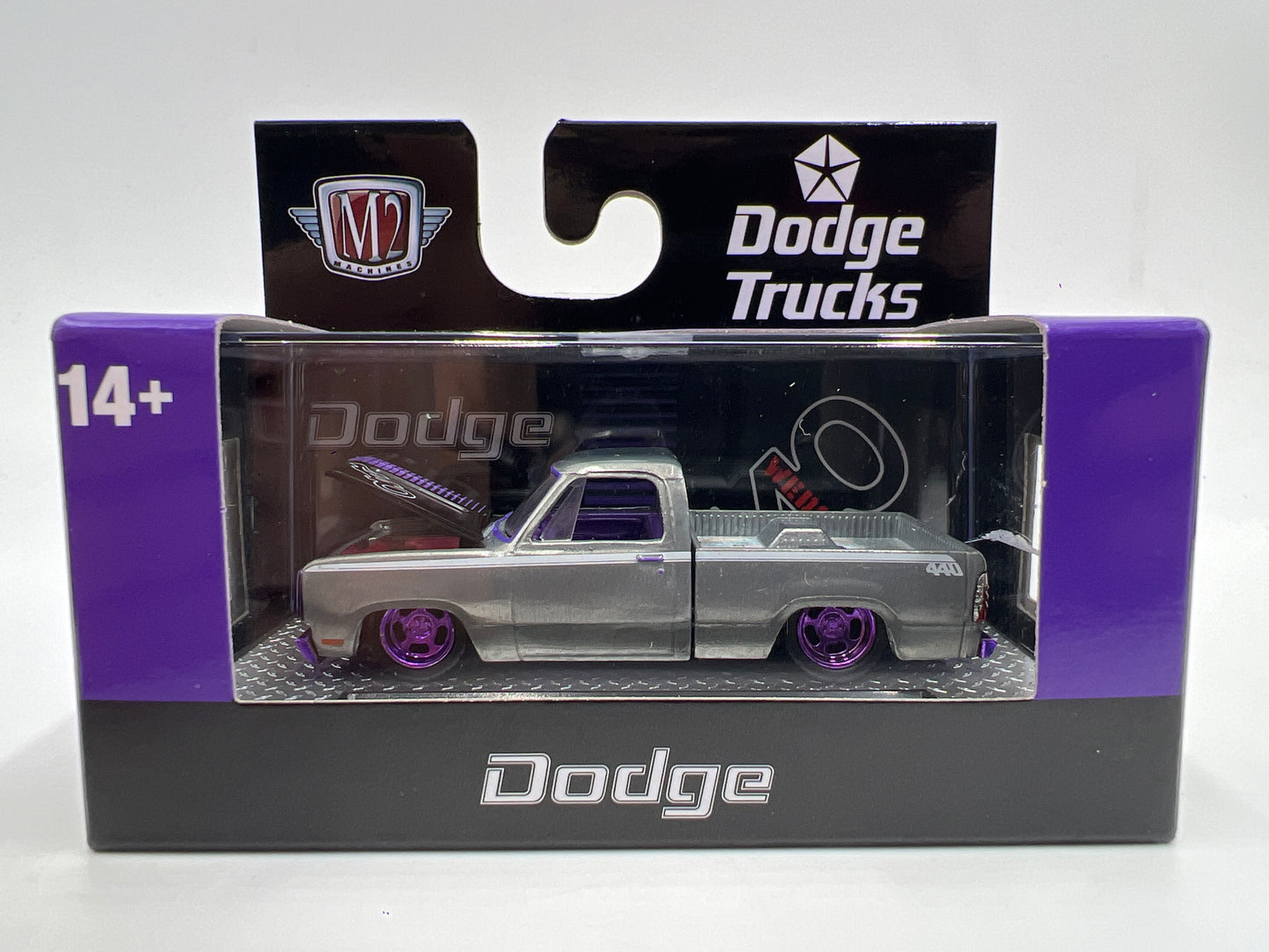M2 Machines Walmart RAW CHASE 1/250 1972 Dodge Adventurer 100 Custom W/Protector WMTS21