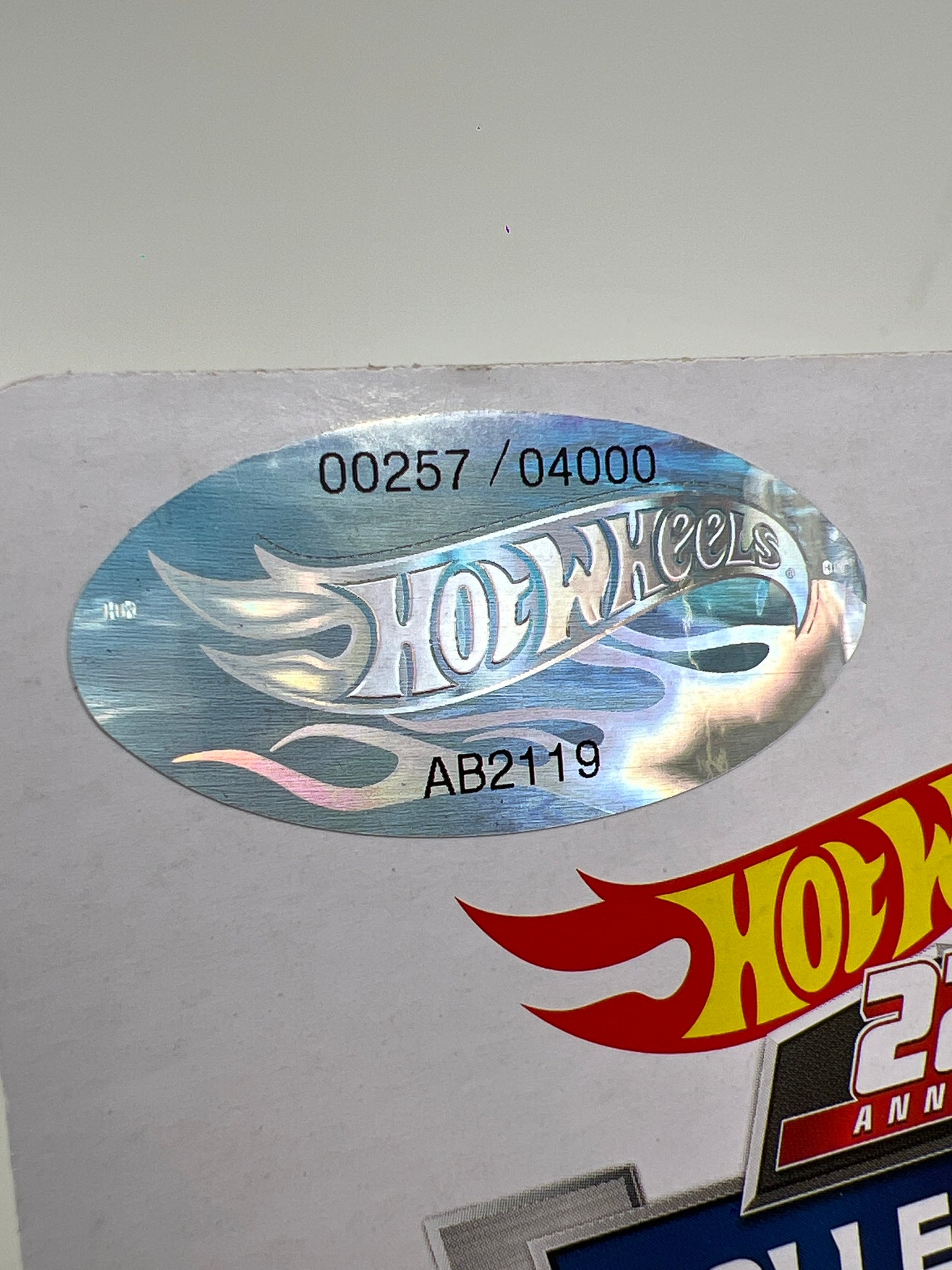 2022 Hot Wheels 22th Collectors Nationals Dinner Sticker 1993 Ford Mustang Cobra R W/Patch & Pin W/Protector