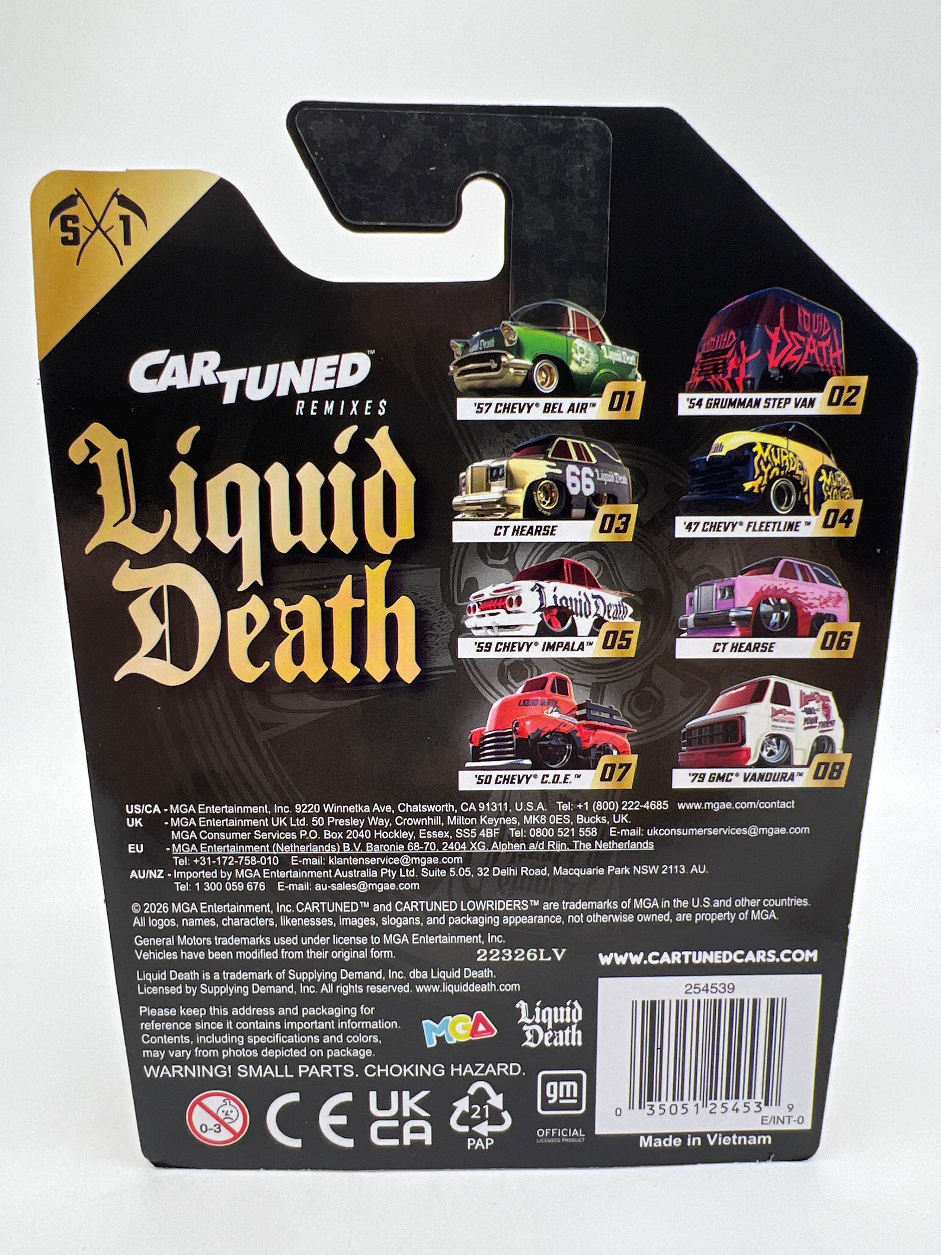 MGA Car Tuned Remixes Liquid Death Series 1 #8 79 GMC Vandura