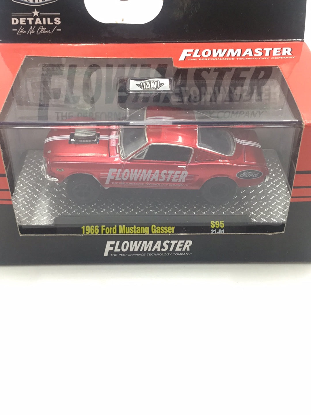 M2 Machine 1966 Ford Mustang Gasser Flowmaster Oreilys exclusive S95