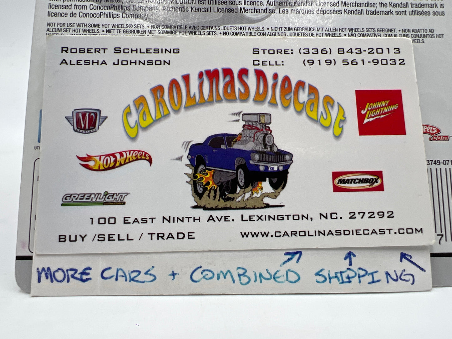 Hot Wheels Slick Rides #30 Double Demon Delivery Kendall Motor Oil Gold 243i