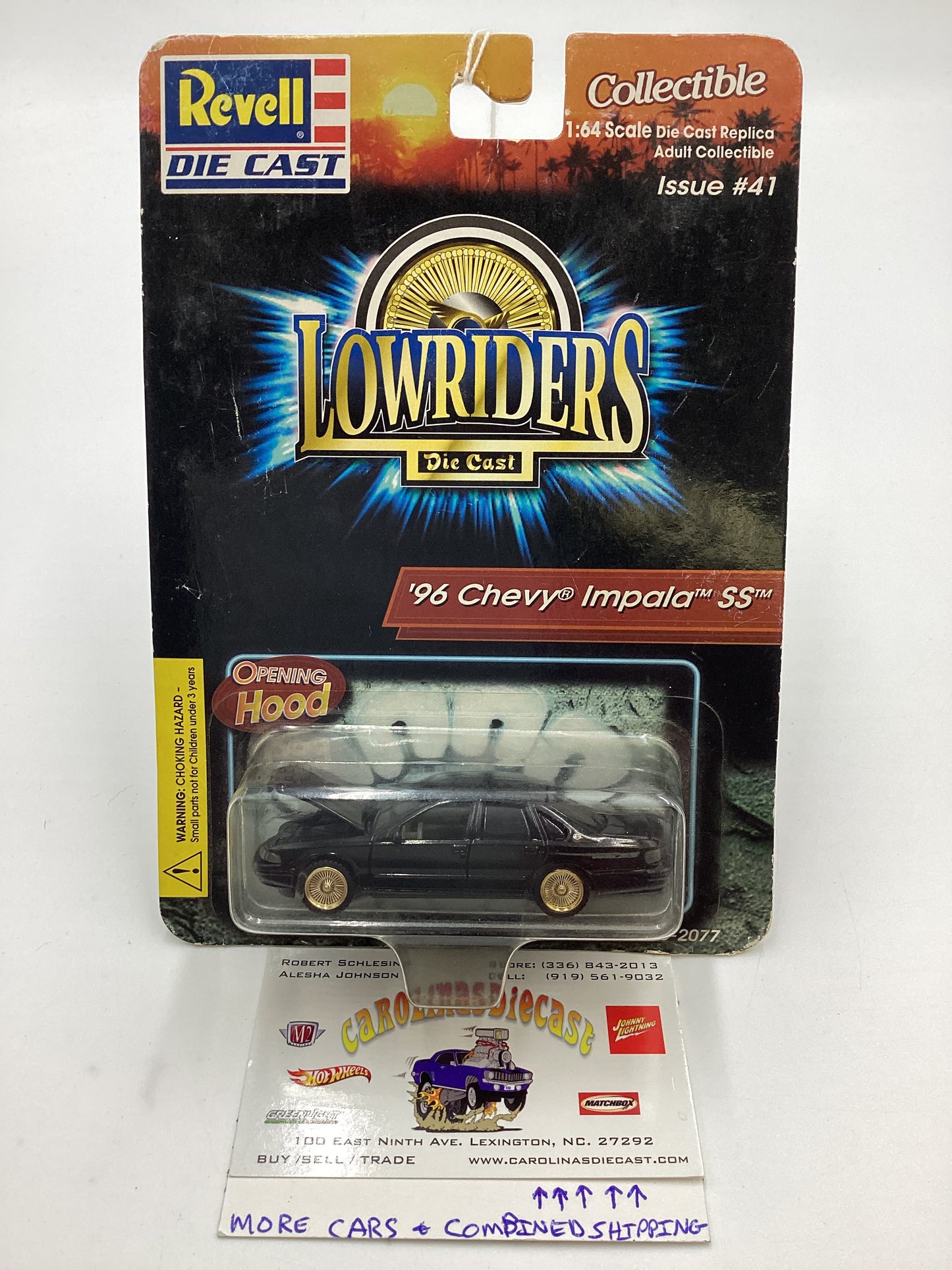 Revell Lowriders #41 1996 Chevy Impala SS Black