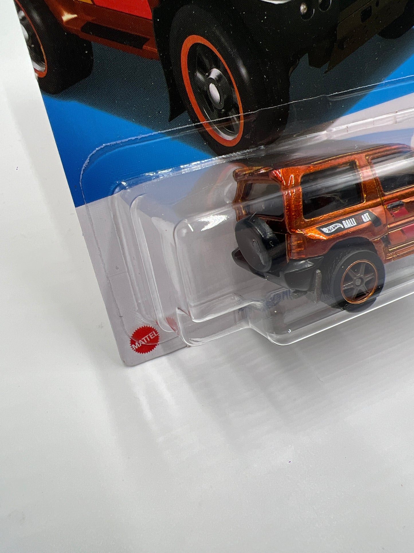 2024 Hot Wheels Super Treasure Hunt #169 Mitsubishi Pajero Evolution Orange W/Protector