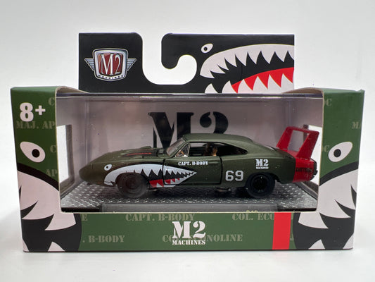 M2 Machines S46 Shark Mouth 1969 Dodge Charger Daytona Hemi