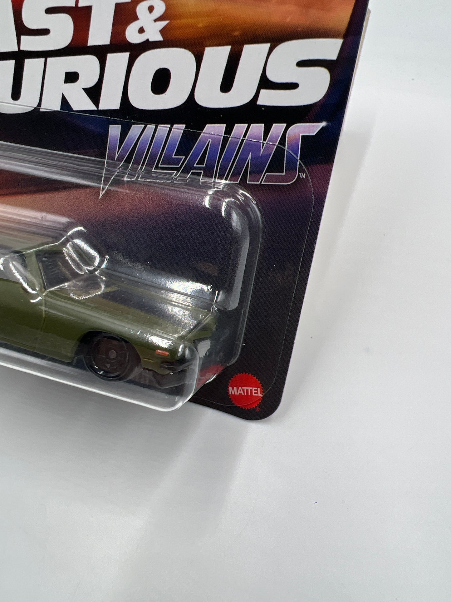 Hot Wheels Silver Series Fast & Furious Villains #4 1973 Chevy Camaro Green 69B