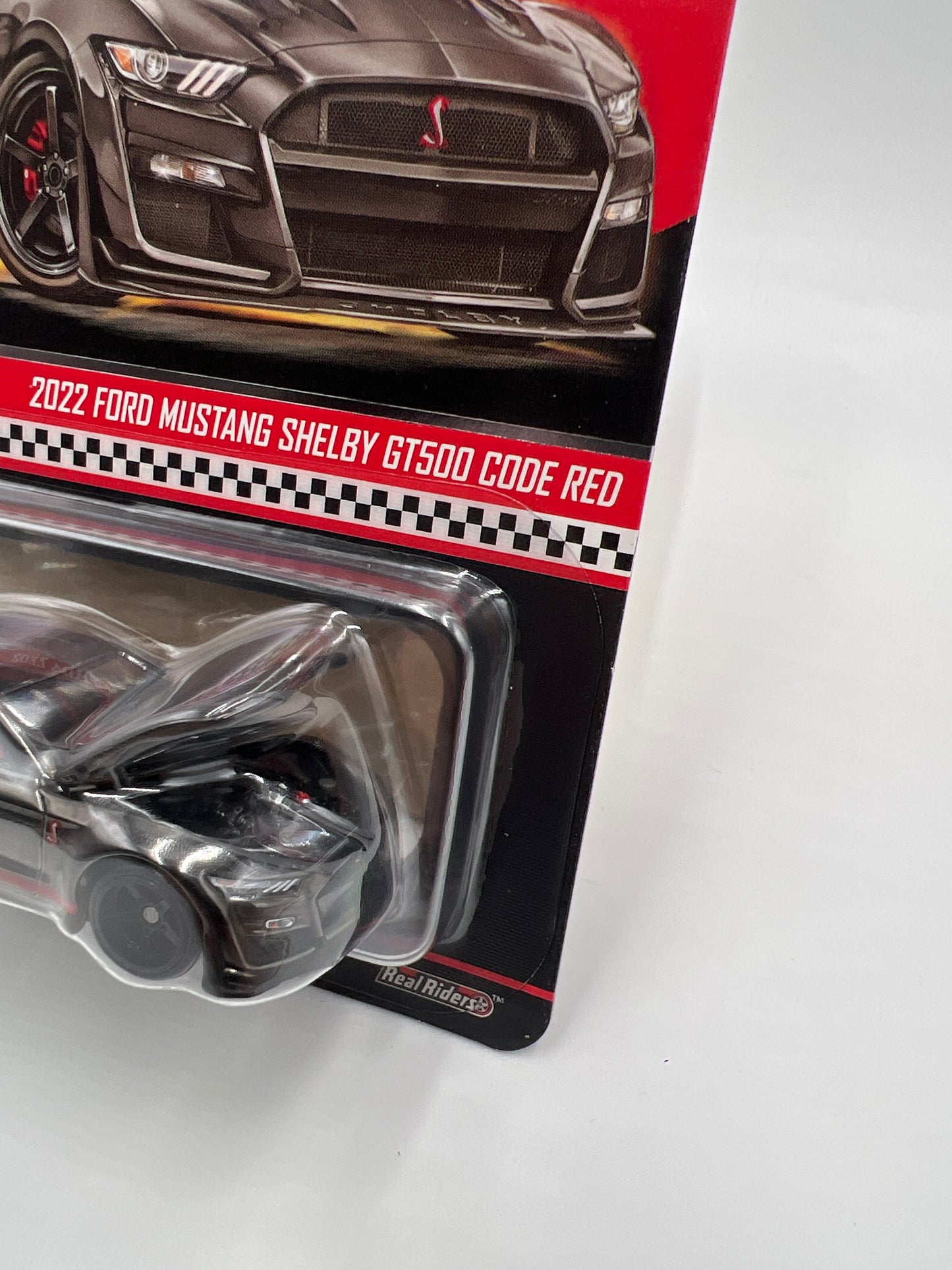 Hot Wheels RLC 2022 Ford Mustang Shelby GT500 Code Red W/Protector