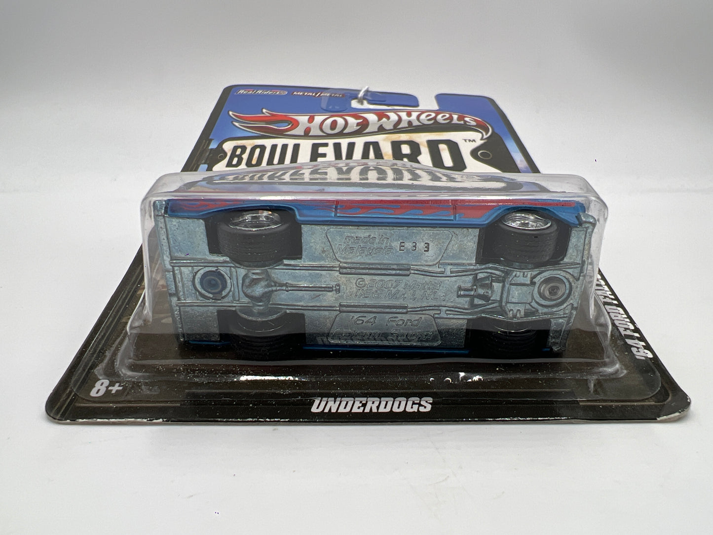 Hot Wheels Boulevard Underdogs 64 Ford Falcon Sprint Blue #2 (SR)