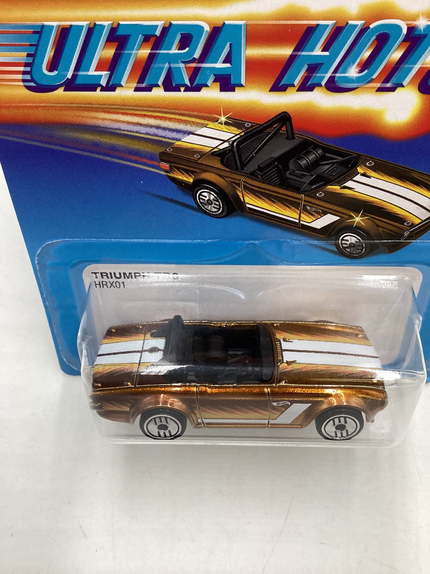 2024 Hot wheels Target Ultra Hots #2 Triumph TR6 Gold 156H