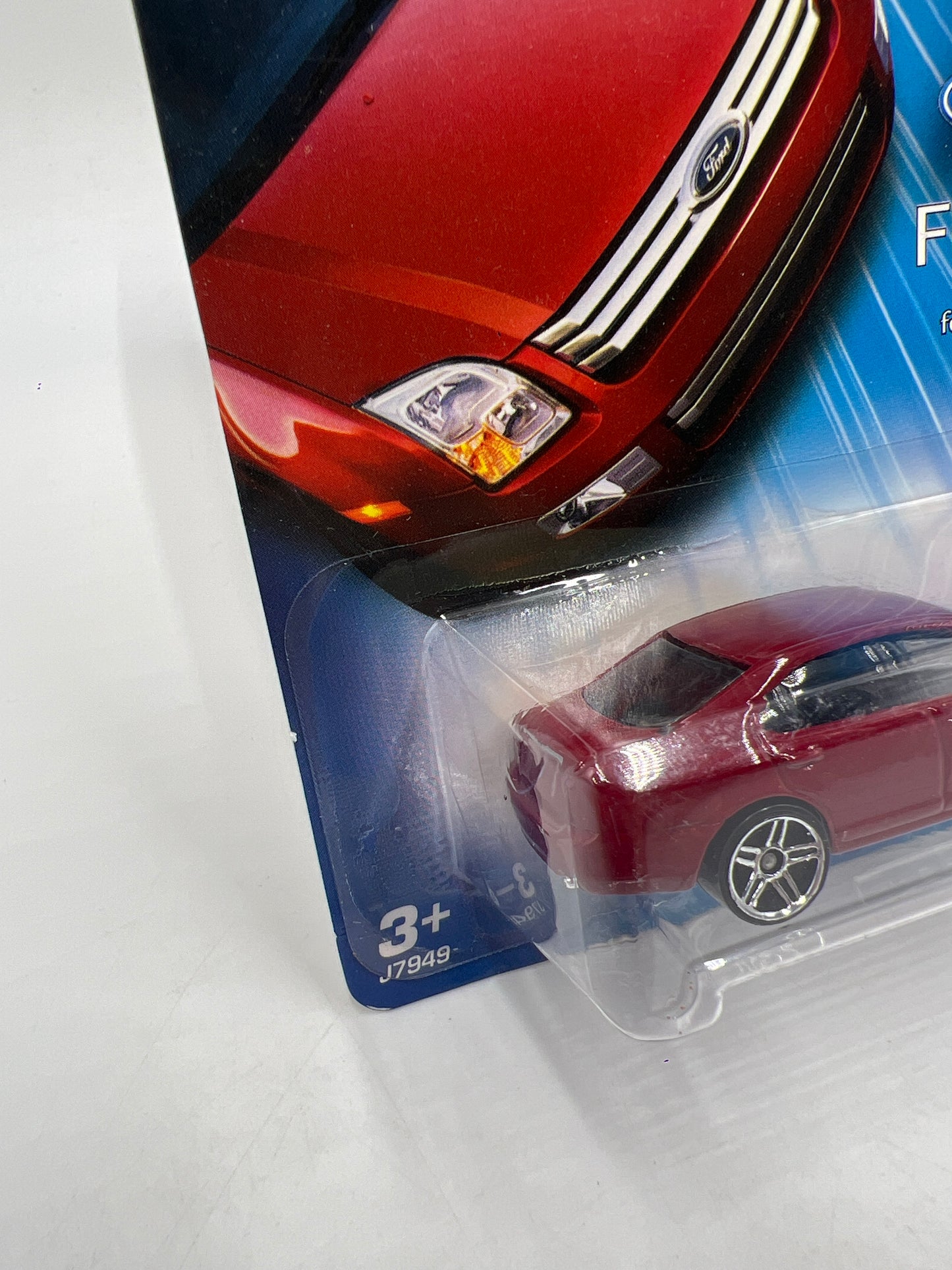 Hot Wheels Life In D Ford Dealer Promo 2006 Ford Fusion Red W/Protector
