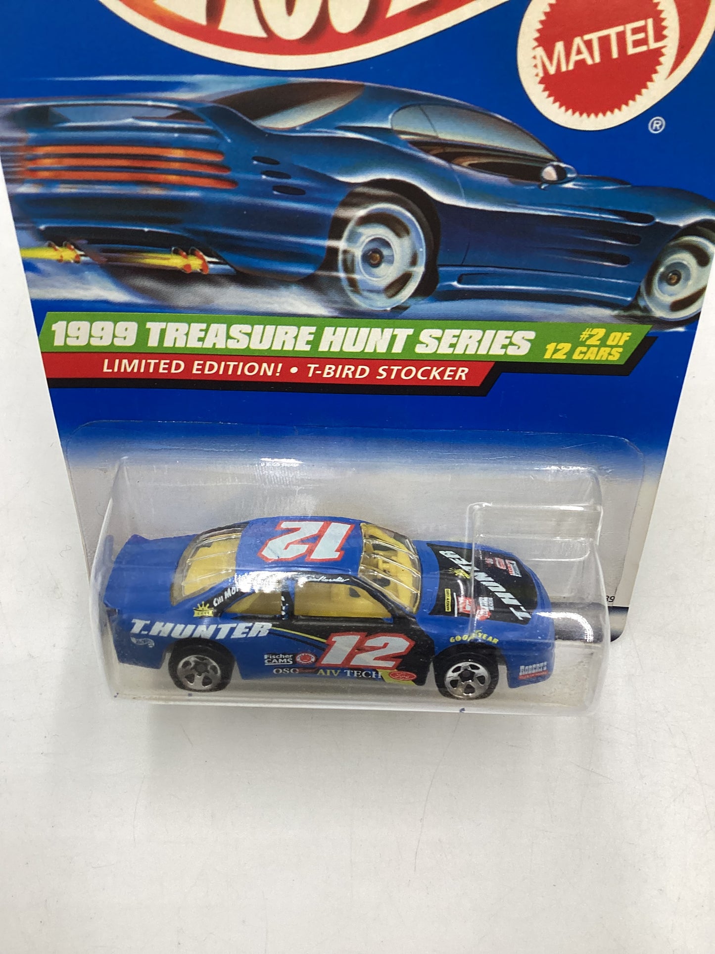 1999 Hot Wheels Treasure Hunt 2/12 T-Bird Stocker #930 275G