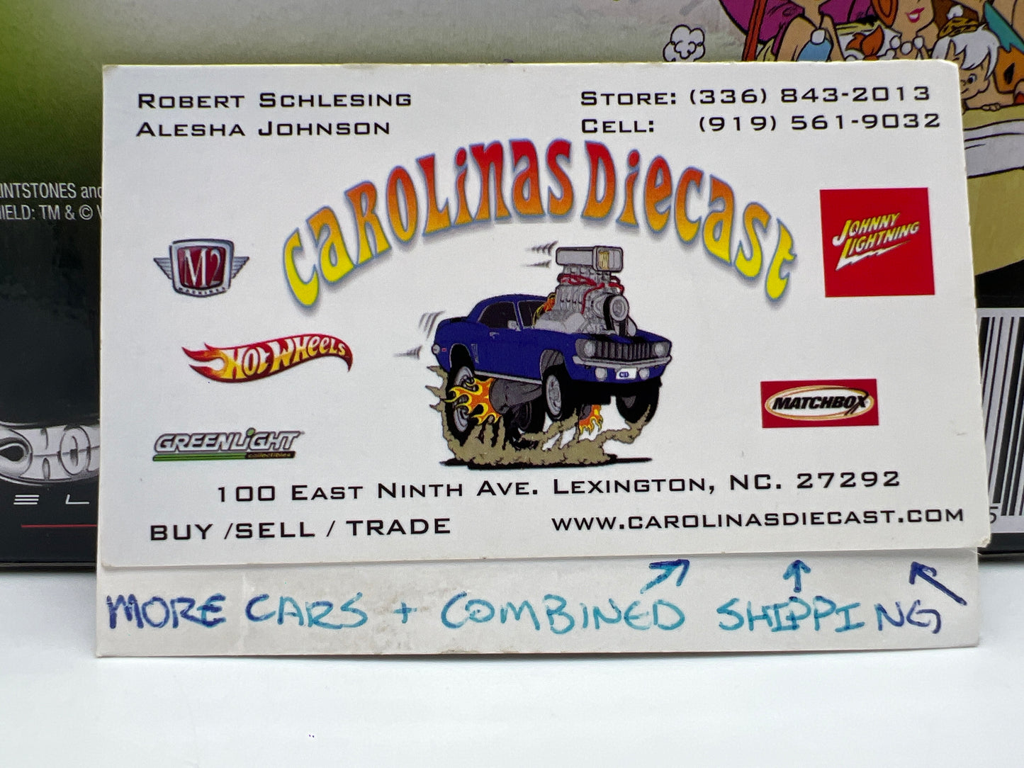 Hot Wheels 1/50 Scale Elite One The Flintstones The Flintmobile