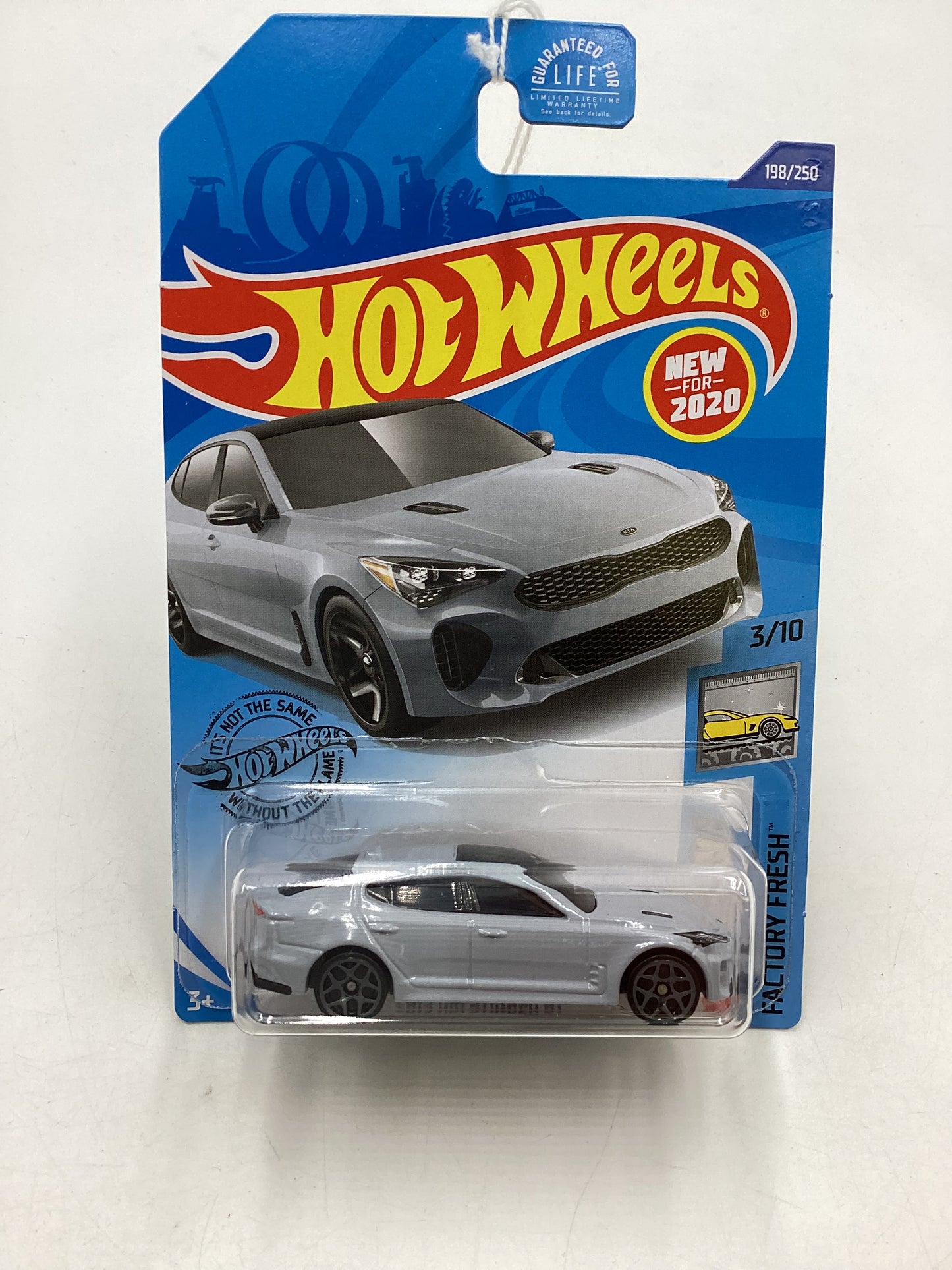 2020 Hot Wheels #198 Kia Stinger GT Grey 47G