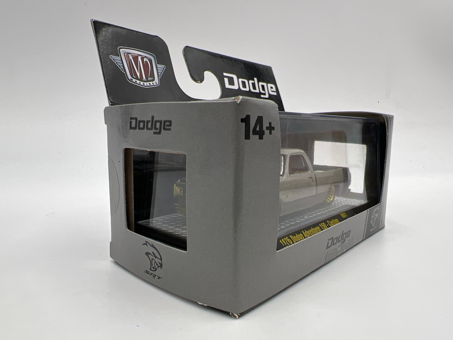 M2 Machines CHASE 1/750 1976 Dodge Adventurer 150 Custom Gray R81