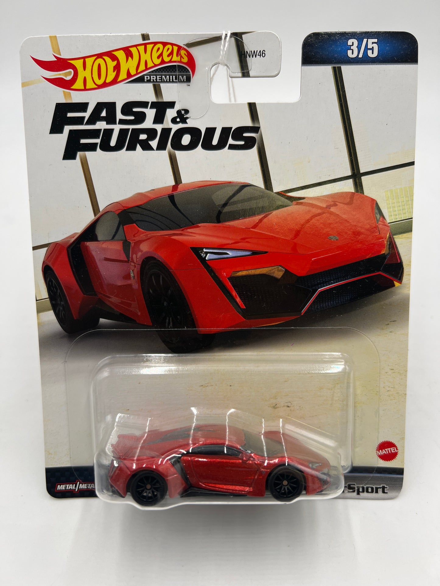 Hot Wheels Fast & Furious #3 W Motors Lykan Hypersport Red 250B