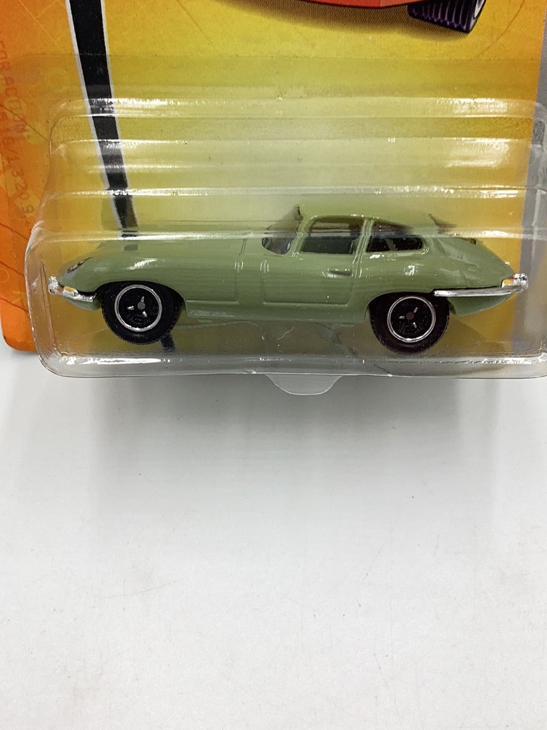 Matchbox 2007 #28 1961 Jaguar E -Type Coupe green 209C