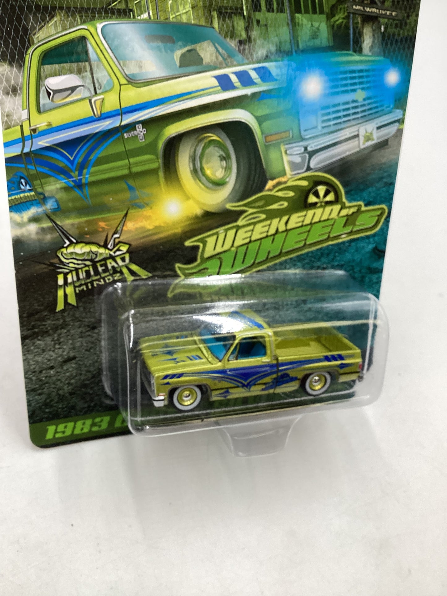 Auto World x HOC Weekend of Wheels Exclusive 1983 Chevy Silverado Green 185E