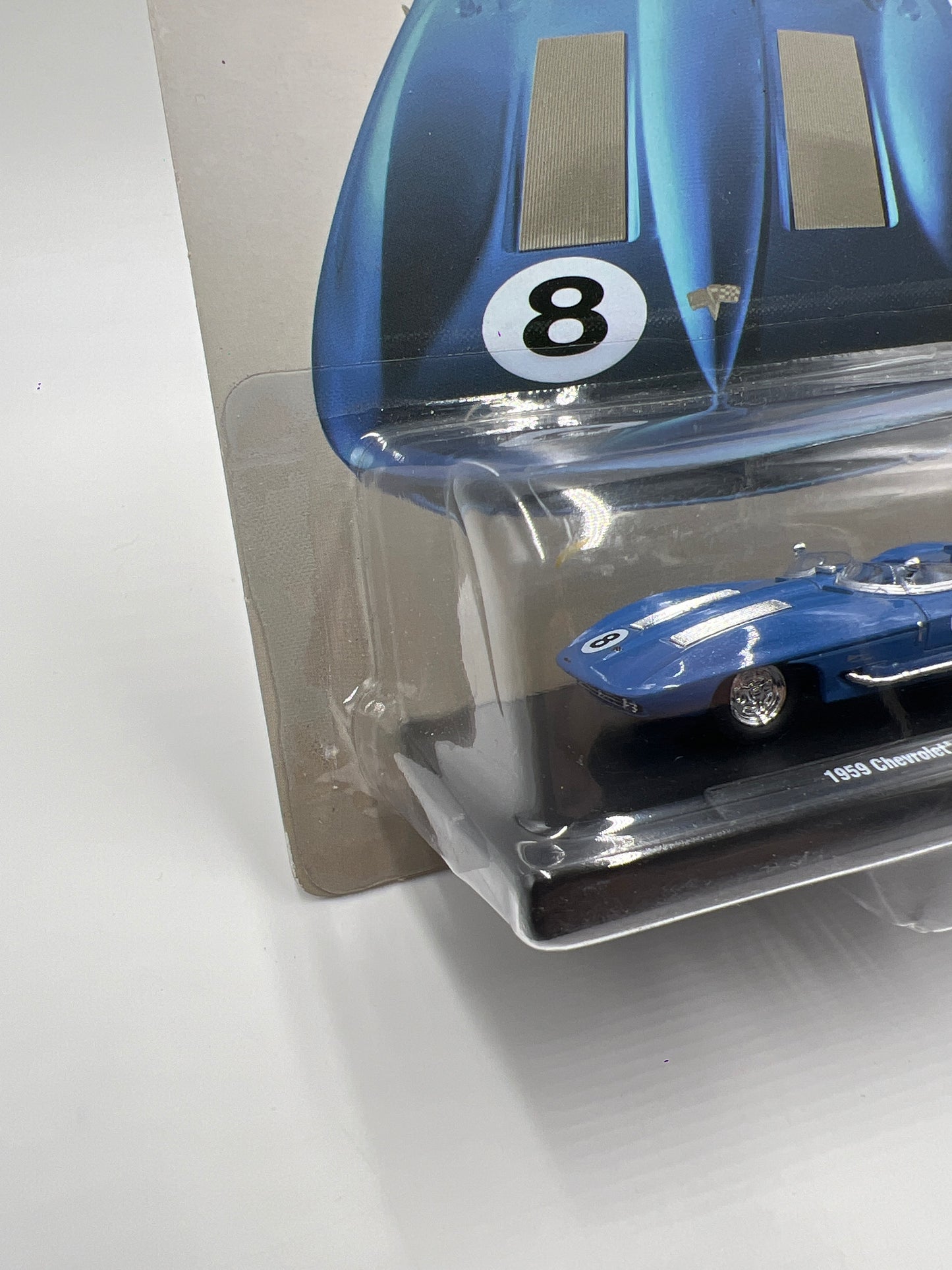 M2 Machines Auto Drivers 1959 Chevrolet Corvette XP-86 Blue R97 189D