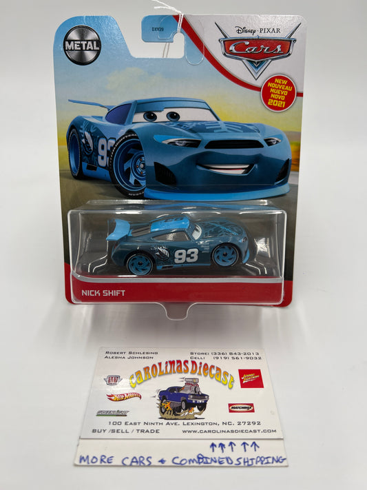 Disney Pixar Cars Metal Nick Shift #93 Blue