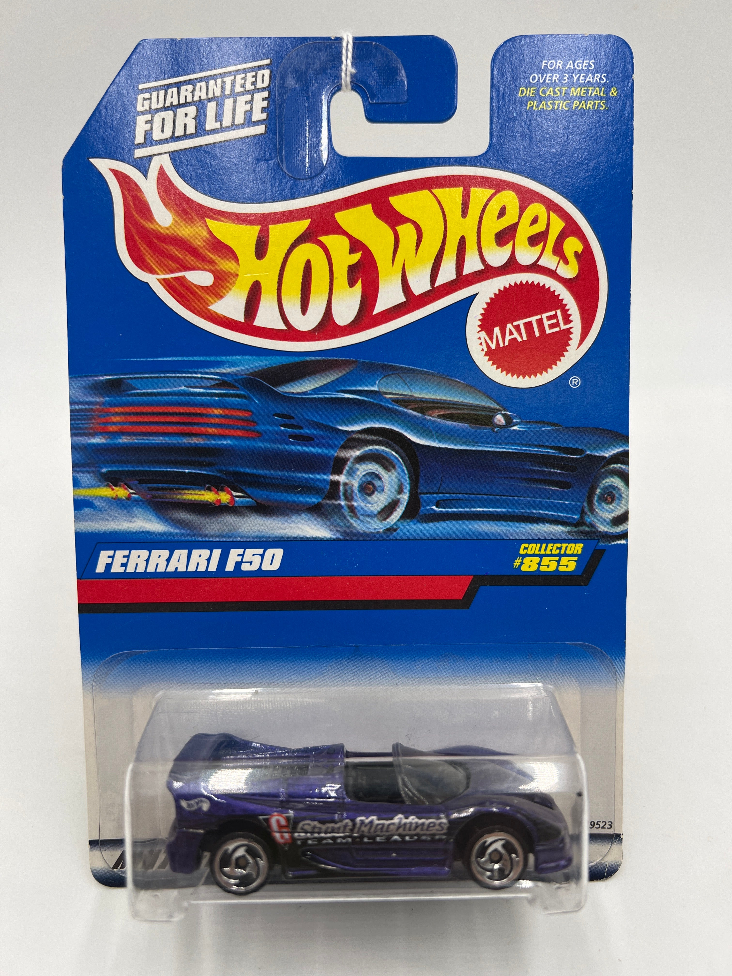 1998 Hot Wheels #855 Ferrari F50 Purple SB Wheels – carolinasdiecast