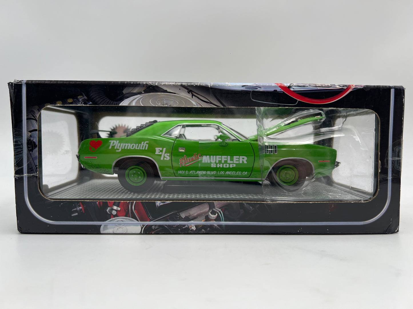 M2 Machines 1/24 10-16 Auto Drags 1971 Plymouth Cuda 440 Green VHTF