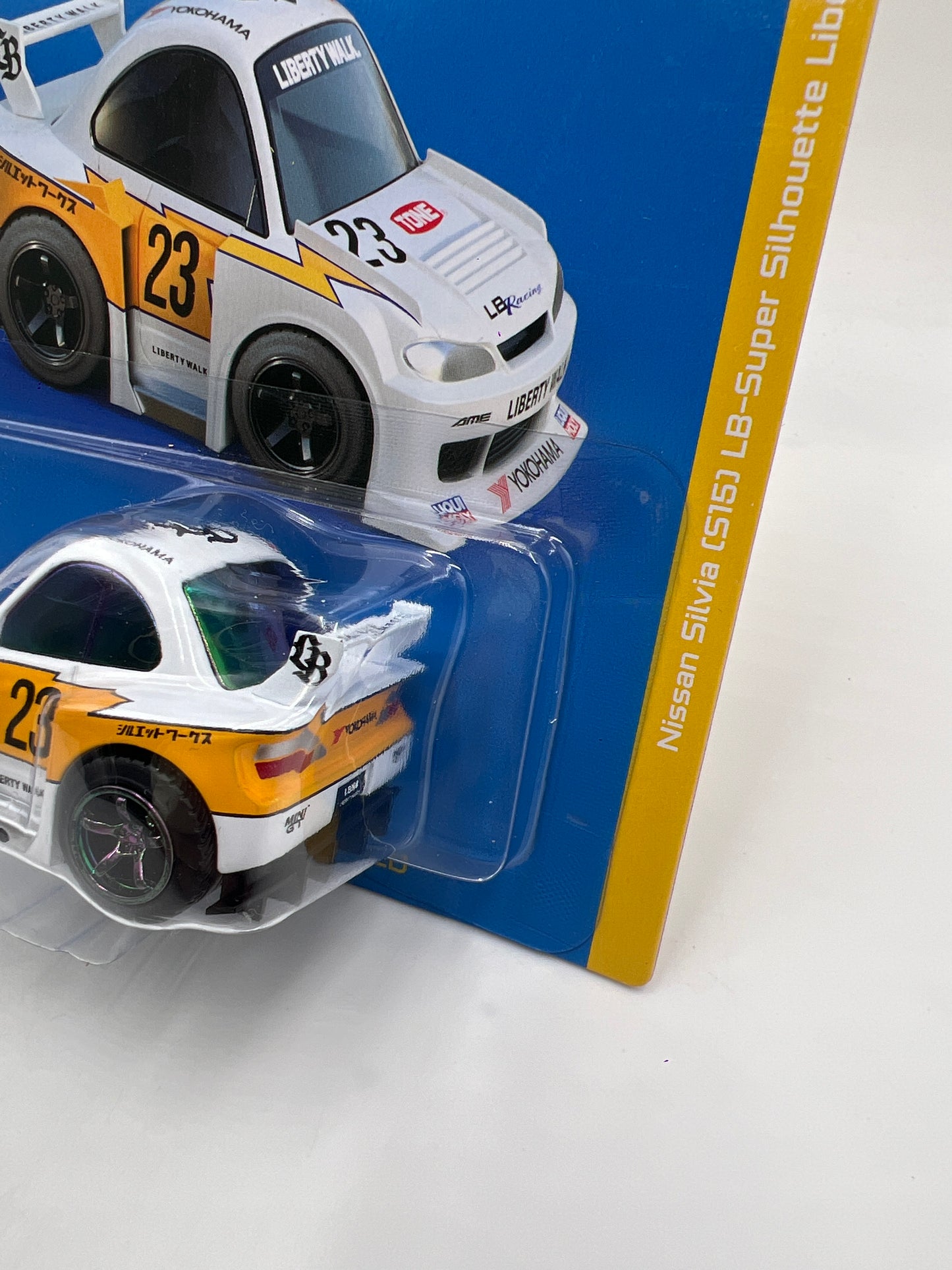 Mini GT Qube Carz CHASE 1/500 Liberty Walk #5 Nissan Silvia S15 LB-Super Silhouette Liberty Walk Presentation