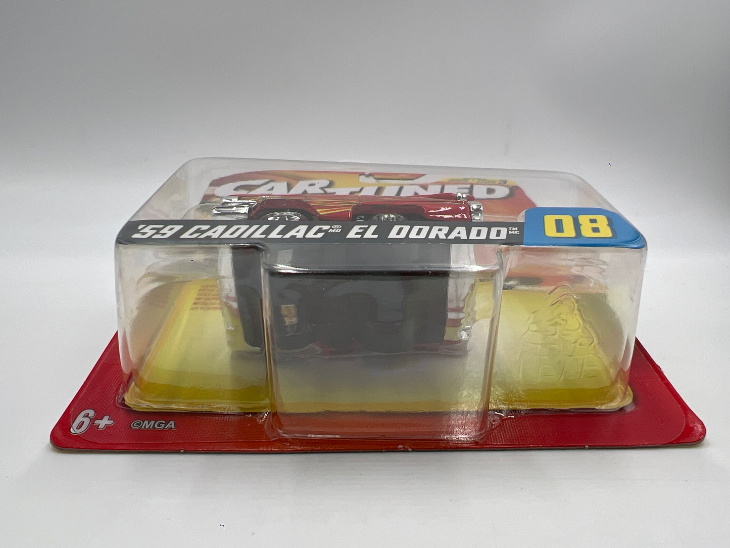 2025 MGA Car Tuned Series 3 #8 59 Cadillac El Dorado Red 179H