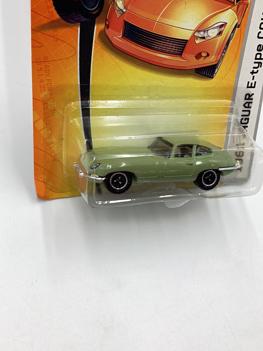 Matchbox 2007 #28 1961 Jaguar E -Type Coupe green 209C