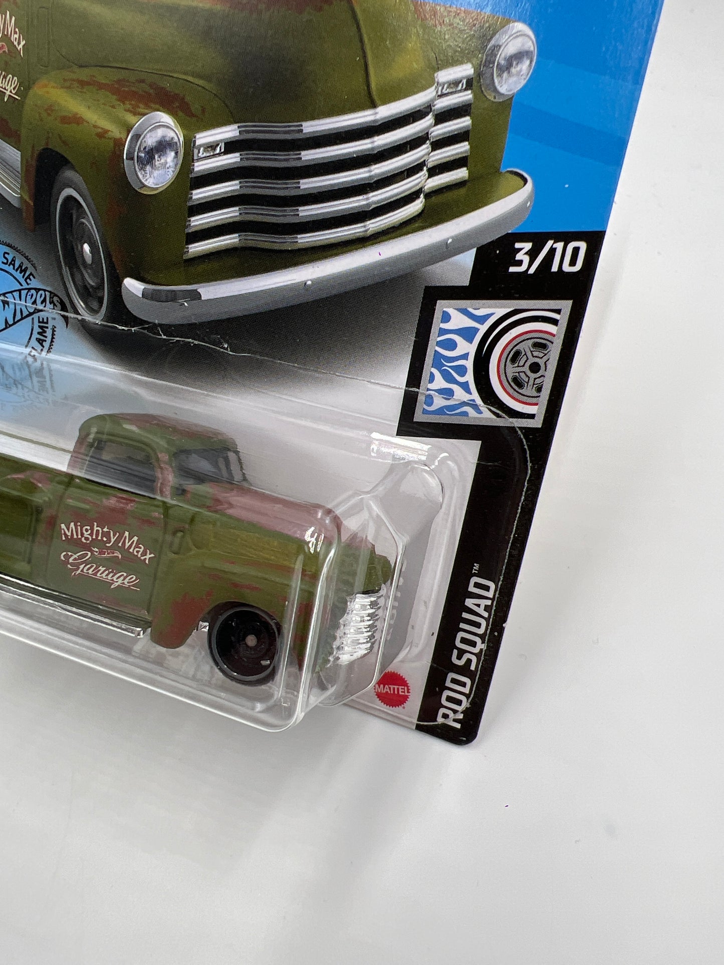 2021 Hot Wheels Rod Squad #201 52 Chevy Green 7F